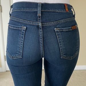 Women’s 7 For All Mankind Skinny Jeans Sz 24